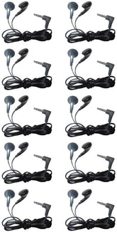 10x leichte Stereo-Ohrhörer von Soundlab